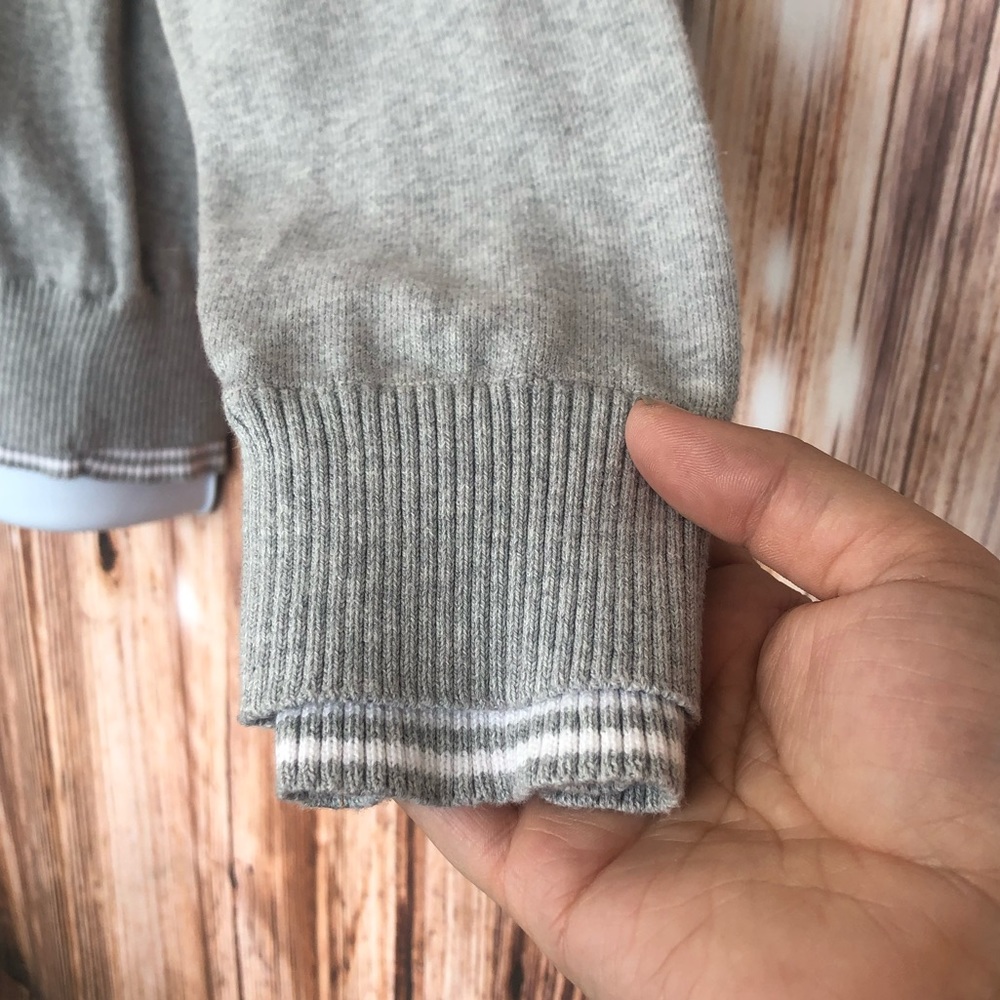 Lane Bryant Venezia Gray Hooded Sweater - Picture 9 of 10